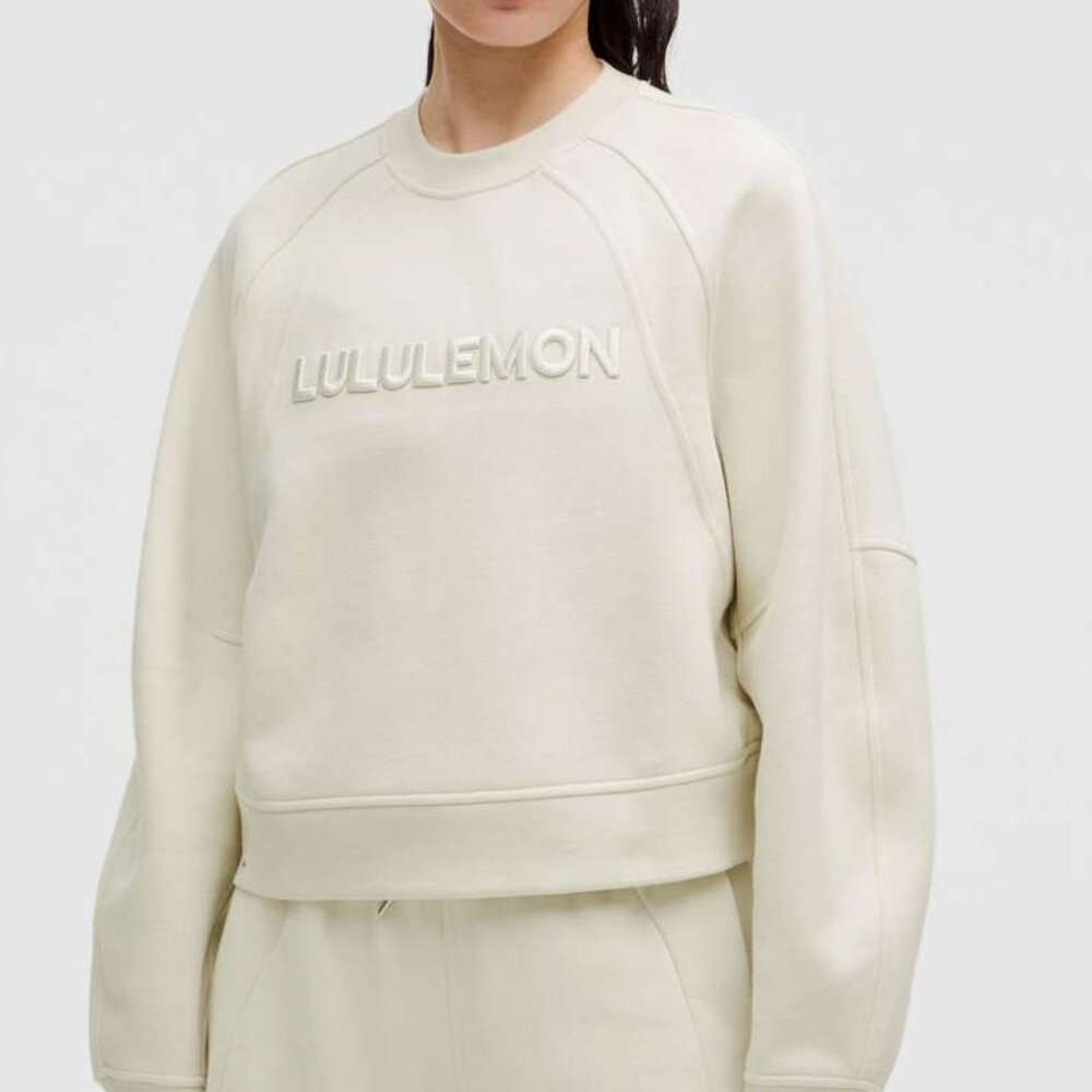 Lululemon Scuba Oversized Pullover Wordmark | Size M/L